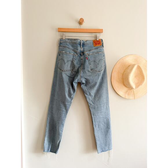 Levi’s | Women’s 501 Skinny Button Fly High Waisted Jeans | Tango Talks | Sz 27 - Picture 6 of 9